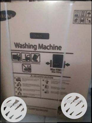 Samsung Washing Machine Box
