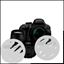 Black Nikon DSLR Camera With Lens