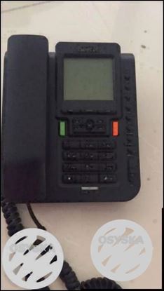 Caller ID telephone, plastic material, colour