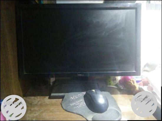 Black Flat Screen Computer Monitor