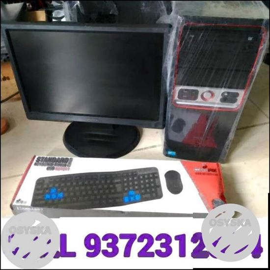 Core To Duo 2Gb Ram,250Gb Hard Disk ,DVD Rw,17"LCD,keyboard mouse