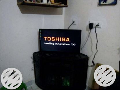 Toshiba led with airtel dish for sale...