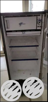 Grey color 190L Single-door Refrigerator - whirlpool - working