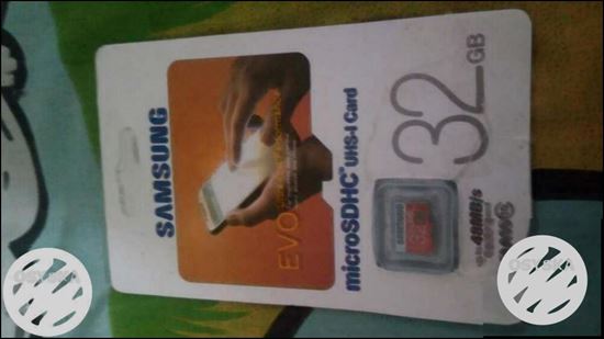 Class 10 Samsung Evo sd card