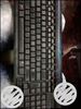 Black Logitech Corded Computer Keyboard