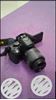 Black Nikon DSLR Camera With Lens