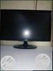 Black Samsung Flat Screen Computer Monitor