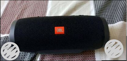 Black JBL charge 3 Portable Bluetooth Speaker