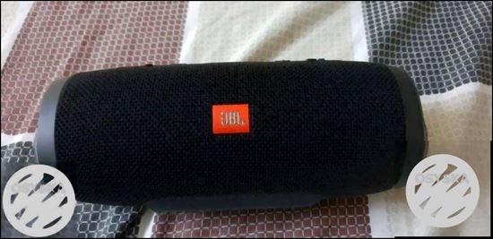 Black JBL charge 3 Portable Bluetooth Speaker