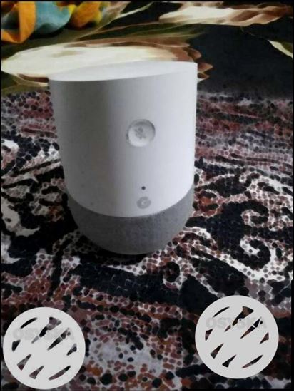 White Google Home Speaker