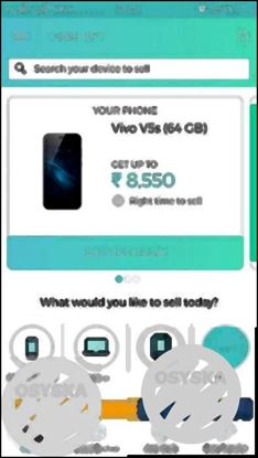 Urgent sell vivo 64gb 4gb rm v5s bill box charger