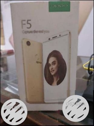 Oppo F5 gold colour for sale.. bill date...