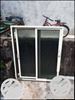 Glass-panel Slide Window With White Frames