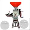 Gray And Red Milling Machine