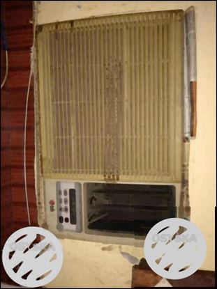Beige LG Window-type Air Conditioner