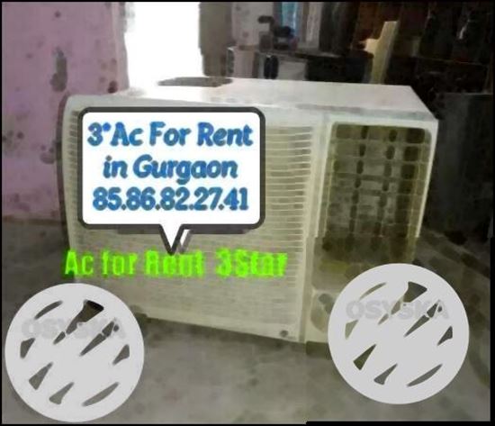 White Window-type AC Unit