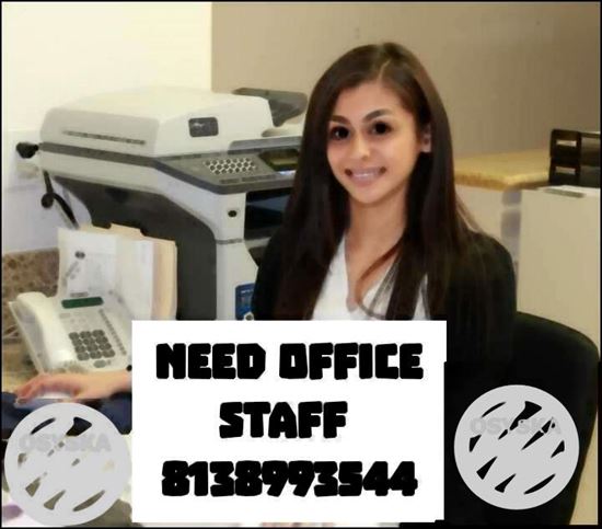 Need female office staff