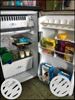 Gray Single-door Refrigerator