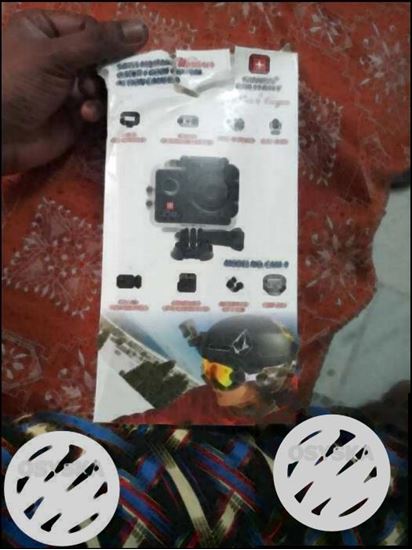 Black Action Camera Box