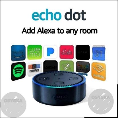 Echo Dot (2nd Generation) - Smart speaker with Alexa - Black