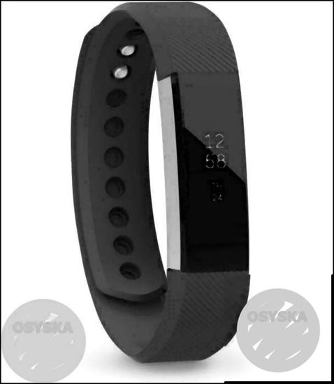 Fitbit Alta Fitness Wristband (black Strap, Size : Large)