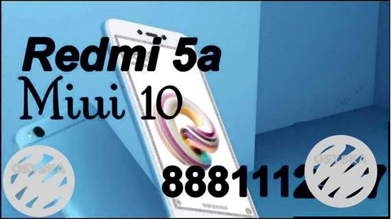 Redmi 5a seal pack mobile phone with latest miui 10