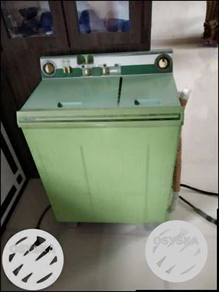 White Front-load Clothes Washer