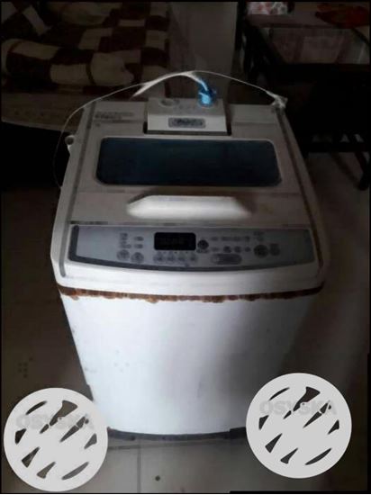 White Top-load Washer