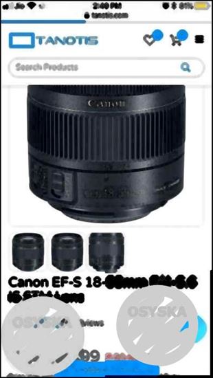 Canon 18-55 lens good condition