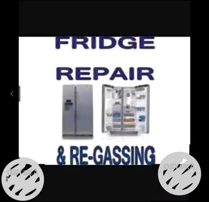 Fridge Repair.s fridge gas fillings all work in all hyd area
