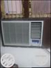 White Window-type Air Conditioner LG