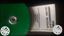 Puma green leather belt