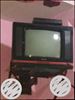 Black And Red CRT TV