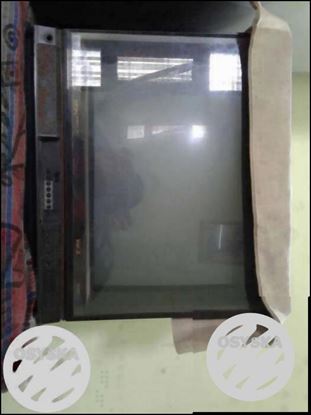 Black and white flat TV in working condition.. TV is of bpl brand.