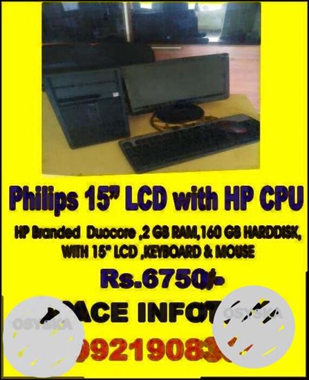 Philips lcd with hp pc