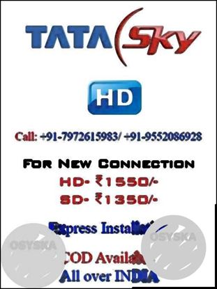 Tatasky new connection HD dhamaka pack one month