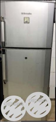 Gray Arcelik Top-mount Refrigerator