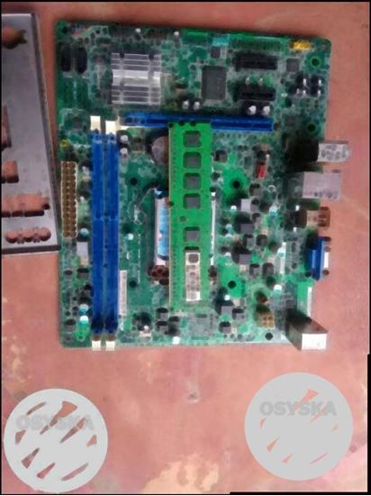 Green Computer Motherboard