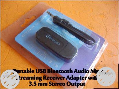 Portable USB Bluetooth Audio Music Streaming Receiver Adapter