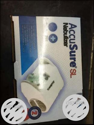 White AccuSure SL Nebulizer Box