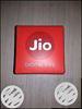 Red Jio Labeled Box