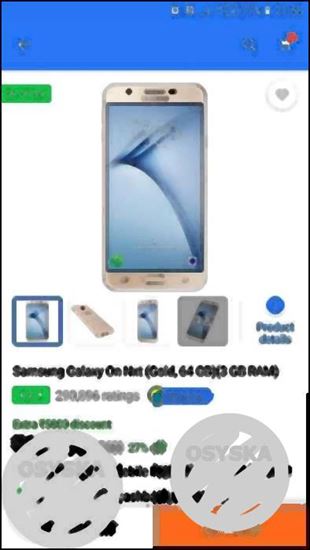 Samsung galaxy on next 1month old Need money