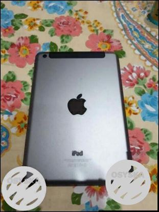 I pad mini, 16 gb, with premium safety back cover.