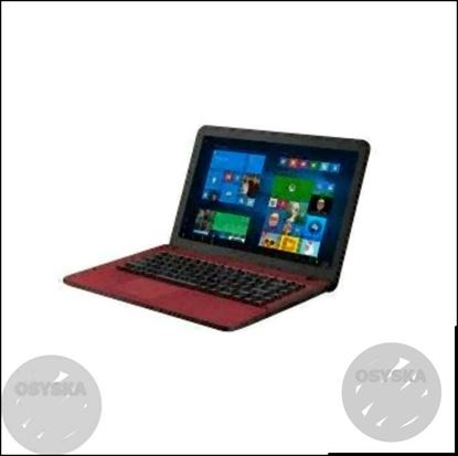 Black And Red Laptop Computer