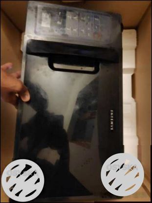 Black And Gray Samsung Portable Air Conditioner