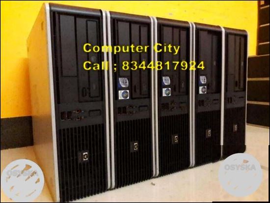 HP - Core 2 duo - 4GB - 500GB - ( ONLY CPU ) - Rs.4000/- min(5 nos)