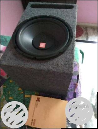 Car Woofer And Amplifier Jbl Excellent Condition