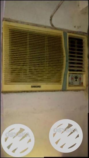 White LG Window Type Air Conditioner