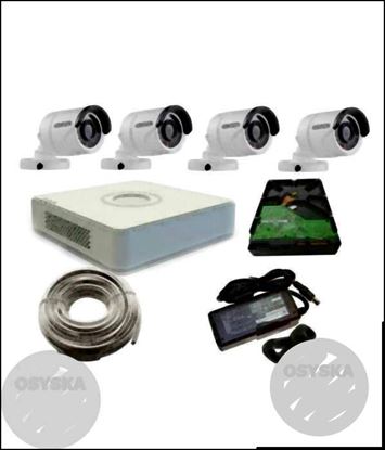 Hikvision full HD CCTV camera setup Including: 2