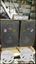 Two Black And Gray Speakers